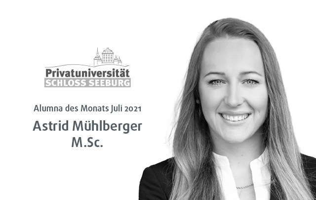 Alumna des Monats Juli 2021 Astrid Mühlberger M.Sc.
