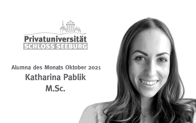 Alumna des Monats Oktober 2021: Katharina Pablik M.Sc.