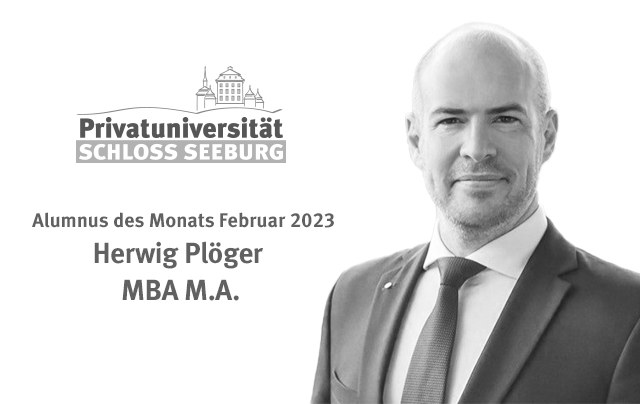 Alumnus des Monats Februar 2023 Herwig Plöger MBA M.A.