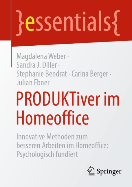 Cover des Buches "PRODUKTiver im Homeoffice"